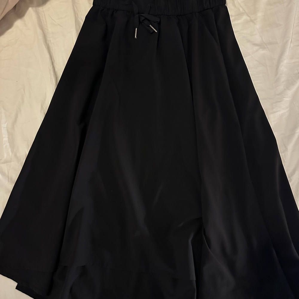 Lululemon Athletica Black Midi Skirt